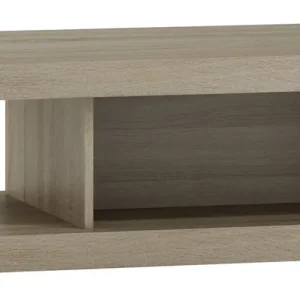 Couchtisch Lorengau 17, Farbe: Sonoma Eiche - Abmessungen: 110 x 65 x 42 cm (B x T x H) Neue Kollektion