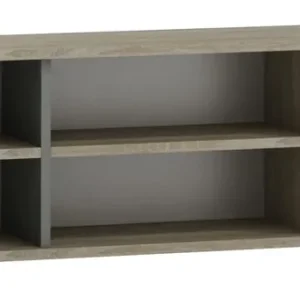 Markenprodukt Hängeschrank Ciomas 16, Farbe: Sonoma Eiche / Grau - Abmessungen: 35 x 135 x 23 cm (H x B x T)