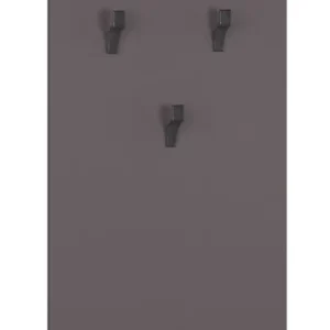 Garderobe Cuenca 08, Farbe: Eiche / Grau - Abmessungen: 138 x 60 x 6 cm (H x B x T) Sofort Bestellen