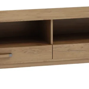 Sonderaktion TV-Unterschrank Alotau 08, Farbe: Eiche - Abmessungen: 46 x 160 x 40 cm (H x B x T)