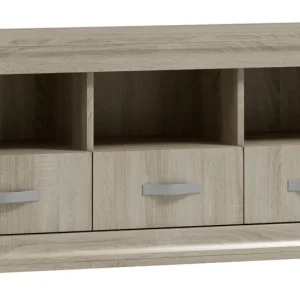 Abverkauf TV-Unterschrank Wewak 17, Farbe: Sonoma Eiche - Abmessungen: 59 x 120 x 42 cm (H x B x T)