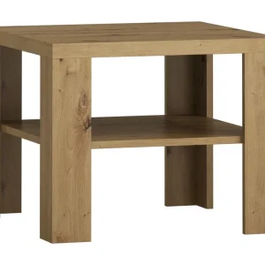 Versand Am Gleichen Tag Couchtisch Vanimo 26, Farbe: Eiche - Abmessungen: 60 x 60 x 48 cm (B x T x H)