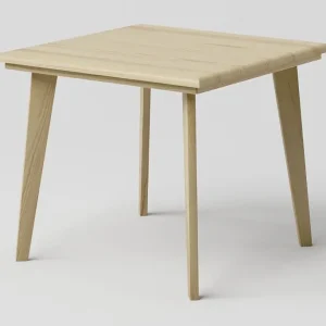 Kostenfreie Lieferung Couchtisch Kiefer massiv natur Aurornis 75 - Abmessungen: 60 x 60 x 50 cm (B x T x H)