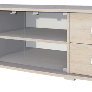 Beliebt TV-Unterschrank Rabaul 43, Farbe: Sonoma Eiche - Abmessungen: 47 x 160 x 48 cm (H x B x T)