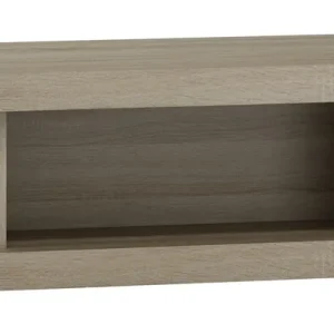 Couchtisch Lorengau 18, Farbe: Sonoma Eiche - Abmessungen: 120 x 60 x 36 cm (B x T x H) Kostenloser Versand