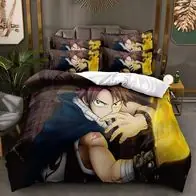 10 Anpassbar Bettwasche Set Fairy Tail Bettdeckenbezug135x200 Kissenbezuge80x80 Neu Im Sortiment