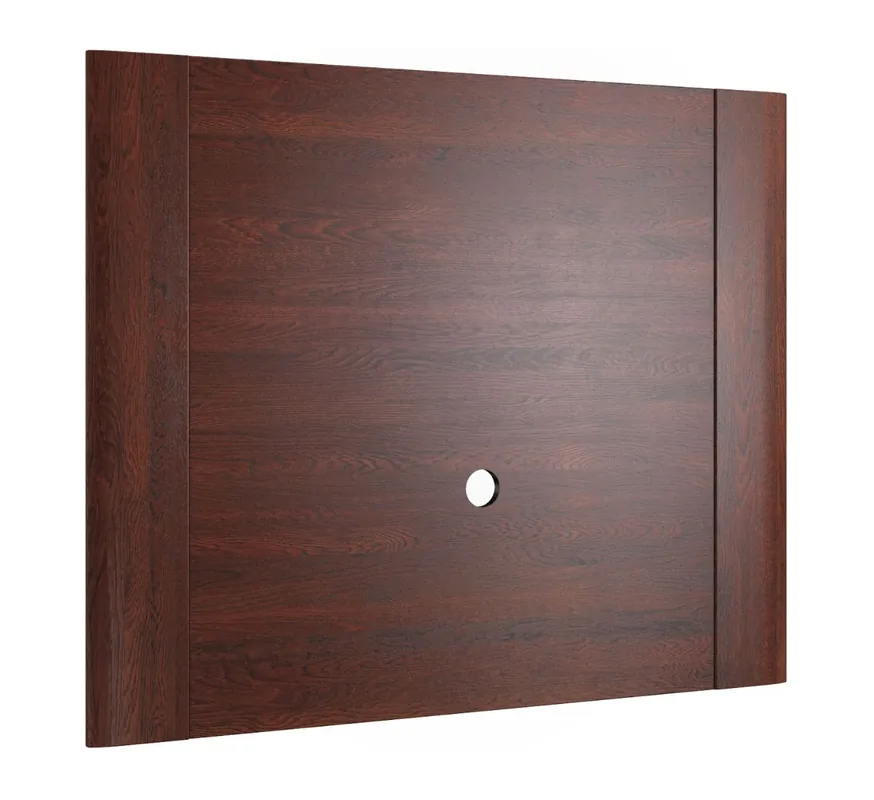 Neue Kollektion Rückwandpaneel Krasno 18, Farbe: Eiche, Maße: 100 x 122 x 4 cm, für Wohnzimmer