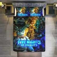 Abverkauf Five Nights at Freddy"s FNAF Bettwasche Set -27 Name Hinzufugbar Bettdeckenbezug