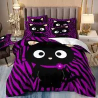 06 ChotoCat Bettwasche Set Kinder Cartoon Kissenbezuge 80x80 Bettbezug 135x200 Neu Im Sortiment