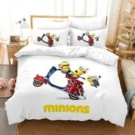 12 Minions Bettwasche Set Rise of Gru Bettdeckenbezug135x200 Kissenbezuge80x80 Online Kaufen