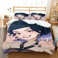Angebot 52 Modische Anime - KPOP Bettwasche Set Name hinzufugbar Bettdeckenbezug135x200