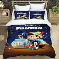 Zertifiziert 32 Pinocchio Bettwasche Set Nm hinzufugbar Spielerische Cartoons Schlafzimmer