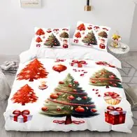 32* Weihnachts Bettwasche Set & inzufugbaren Namen Festliche Schlafzimmer Deko Heißes Angebot