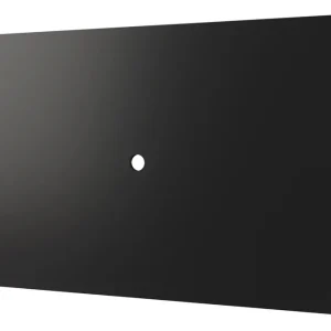 Rückwandpaneel Slatina 18, Farbe: Eiche / Schwarz - Abmessungen: 100 x 190 x 4 cm (H x B x T) Top-Preis