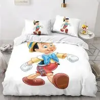 06 Pinocchio Bettwasche Set Nm hinzufugbar Spielerische Cartoons Schlafzimmer Sofort Bestellen