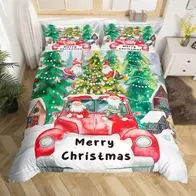 38-Weihnachtself Bettwasche Set & inzufugbaren Namen Festliche Schlafzimmer Deko Schnäppchen