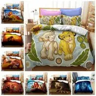 2-4tlg Bettwasche Set Konig der Lowen Bettbezug135x200 200x200 Kissenbezug80x80 Versand Am Gleichen Tag