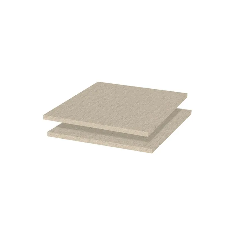 Neuheit 2er Set Einlegeböden für Kleiderschränke Neiafu, Farbe: Textildekor