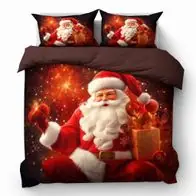 Xmas Bettwasche Set143 Personalisierter Bettdeckenbezug135x200 Kissenbezuge80x80 Sonderangebot