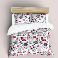 Xmas Bettwasche Set146 Personalisierter Bettdeckenbezug135x200 Kissenbezuge80x80 Echt