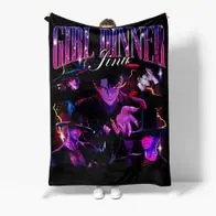 2D-Welt Manga Decke-40 Kuscheldecken (Name druckbar), fur Sesskissen|Sofa|Buro Preis Gesenkt