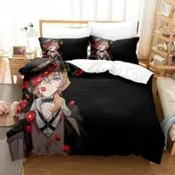 03 Manga Bettwasche Set Bungo Stray Dogs Kissenbezuge 80x80 Bettbezug 135x200 Aktuell