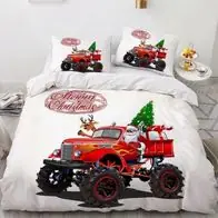 Xmas Bettwasche Set 02 Weihnachten Bettdeckenbezug Kissenbezuge80x80 Anpassbar Saisonangebot