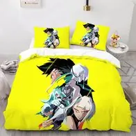 Zertifiziert Anpassbar Bettwasche Set 21VALORANT Cyberpunk Bettdeckenbezug135x200Kissenbezuge