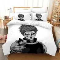 Angebot HunterxHunter Anime Bettwasche Set Kissenbezug 80x80 Bettbezug 135x200 200x200