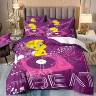 29 Tweety Bettwasche Set Anpassbar Bettdeckenbezug135x200 Kissenbezuge80x80 Sale
