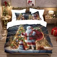 Xmas Bettwasche Set 51 Weihnachten Bettdeckenbezug Kissenbezuge80x80 Anpassbar Nur Heute