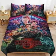 Abverkauf Hawkins the Upside Down Bettwasche Set 06 Name Hinzufugbar Bettdeckenbezug