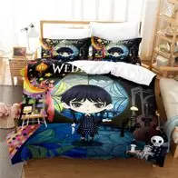 Abverkauf Nevermore Addam Bettwasche Set Kissenbezuge 80x80 Anpassbar Bettbezug 135x200