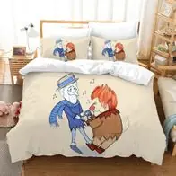 29 * Miser Brothers" Christmas Bettwasche Set mit Hinzufugbaren Namen Schlafzimmer Saisonangebot