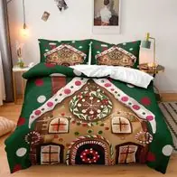 45* Christmas Bettwasche Set mit Hinzufugbaren Namen Festliche Schlafzimmer Deko Top-Seller