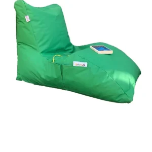 Abverkauf NORDVÄRK Outdoor Daybed Sitzsack, wasserdicht – grünes Polyester
