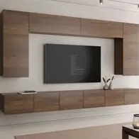 Wohnzimmer-Set Calabrini XIII Wohnwand Kollektion Modern Wohnzimmer Anbauwand Online Kaufen