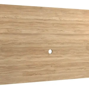 Ausverkauf Rückwandpaneel Buzet 19, Farbe: Eiche - Abmessungen: 100 x 164 x 4 cm (H x B x T)
