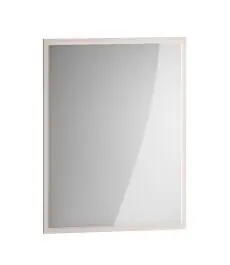 Heißes Angebot Garderobenspiegel | Farbe: Kaschmir | Maße: 49 x 2 x 65 cm | rechteckig | ABS-Kantenschutz | schlichtes Design | für den Vorraum