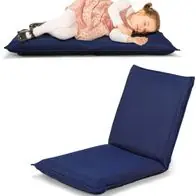 Abverkauf Bodenstuhl Bodensessel mit 6- stufig Verstellbarer Rückenlehne Game Sessel gepolstert