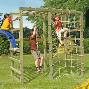 Klettergerüst / Spielgerüst 01 - Abmessungen: 240 x 120 x 219 cm (L x B x H) Begrenztes Angebot