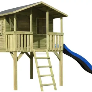 Kinderspielhaus K56 - Abmessungen: 2,26 x 2,40 Meter Neue Ware