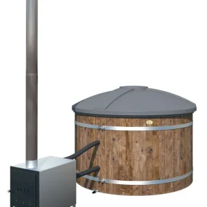 Badefass / Hot Tub Hocharn 01, Farbe: Granit-Grau Schnäppchen