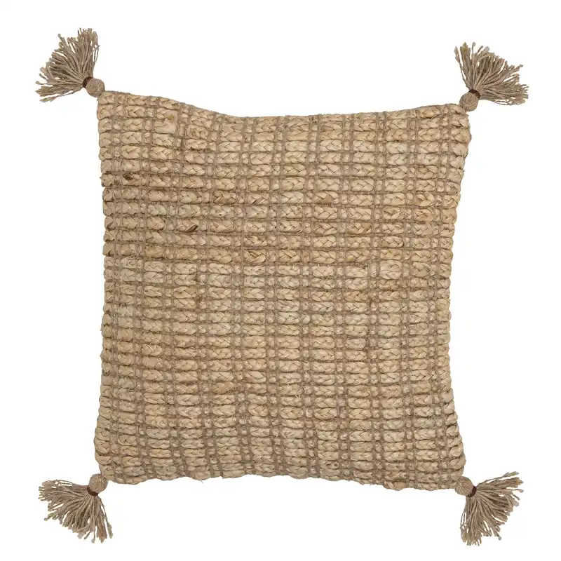 Angebot BLOOMINGVILLE Felina Kissen, Natur, Jute B: 45cm, L: 45cm