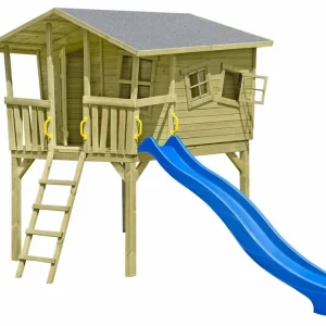 Sofort Bestellen Kinderspielhaus K60 - Abmessungen: 2,26 x 2,40 Meter