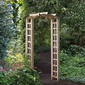 Billig Pergolaset Jardin gebogen - Abmessung (cm): 90 x 50 x 214 (B x T x H)