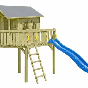 Echt Kinderspielhaus K58 - Abmessungen: 2,26 x 2,40 Meter