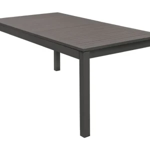 Angebot Gartentisch Turin aus Aluminium - Farbe: anthrazit, 2400 / 1800 x 900x 760 mm, verstellbare Tischfunktion, Tischrahmen aus Aluminium, pflegeleicht