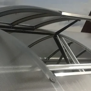 Aktuell Dachfenster für die Gewächshäuser - Farbe: Aluminium