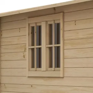 Zusätzliches Fenster für Gartenhäuser Sonnenstrahl & Sonora, Abmessungen: 84 x 143 cm (H x B) Neue Kollektion